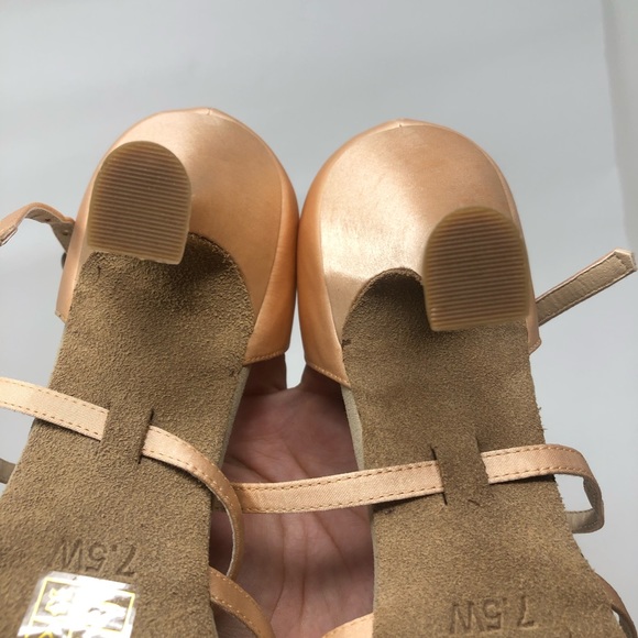 Capezio Social Dance Rosa Heels Size 7.5 - Picture 7 of 7